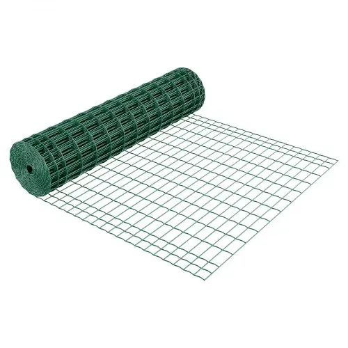 VEVOR Gartenzaun, 1,2 x 25 m, Maschendraht-Zaun 2,1 mm, verzinkter Stahldraht, geeignet für Rinder, Schweine & Schafe, vinylbeschichteter Gitterzaun für Tiergehege, Käfige & Gärten, Grün. – Bild 9