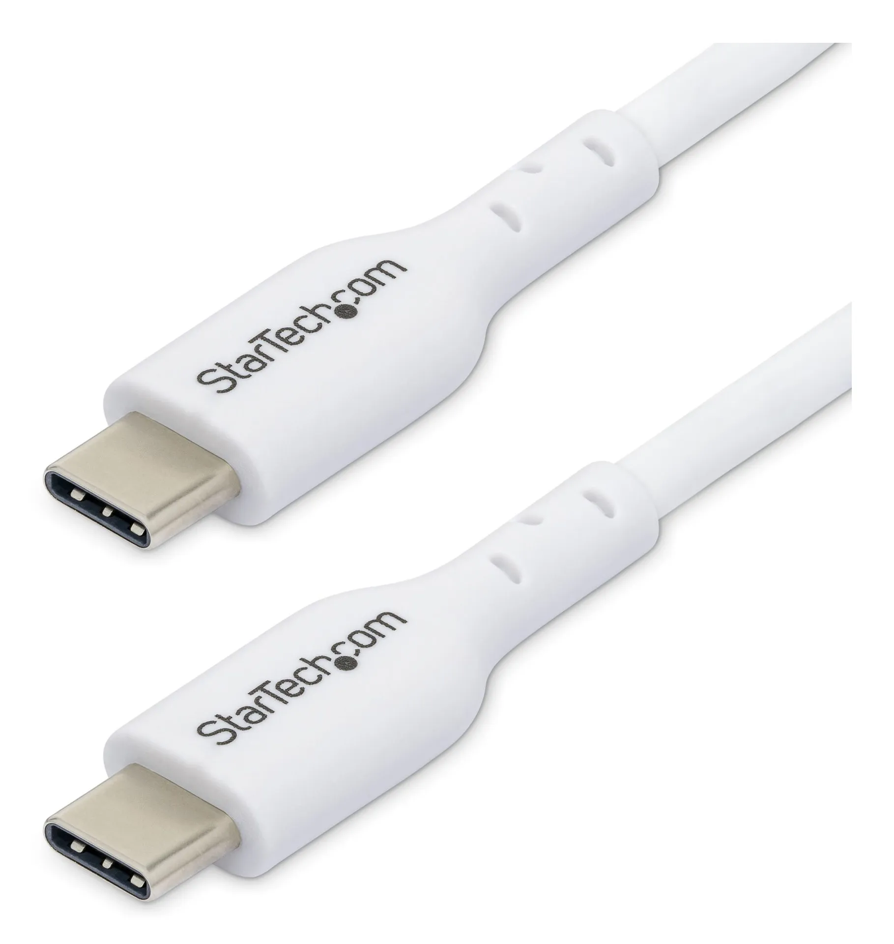 StarTech.com 1m USB-C-Ladekabel, Laden und Synchronisieren, 60W (3A) Power Delivery, USB 2.0 Laptop-Ladekabel, Weiß – USB C Ladekabel StarTech.com 1m USB-C-Ladekabel, Laden und Synchronisieren, 60W (3A) Power Delivery, USB 2.0 Laptop-Ladekabel, Weiß – USB C Ladekabel