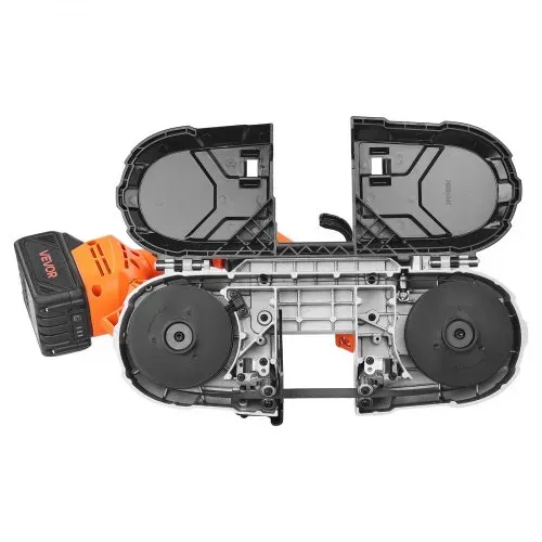 VEVOR 20 V Akku Bandsäge, 65x65 mm Schnitttiefe, Metallbandsäge mit bürstenlosem Motor, 4000-mAh Akku und Ladegerät, 0–192 m/min variable Drehzahl, ideal zum Schneiden von Metall, Holz – Bild 9