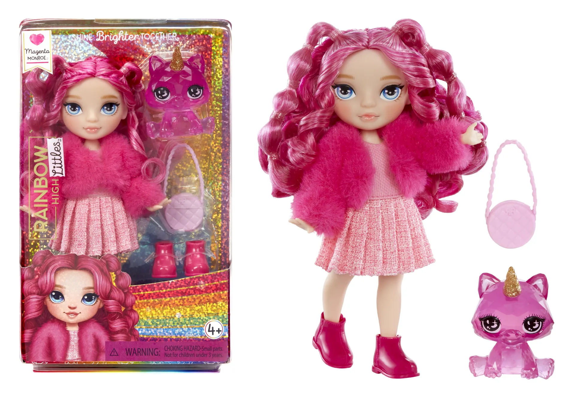Rainbow High Littles Dolls- Magenta (Pink) Rainbow High Littles Dolls- Magenta (Pink)