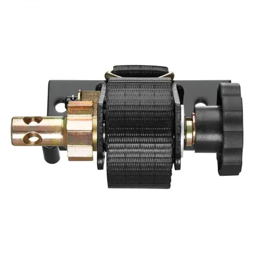VEVOR Spanngurte für Leitergestell, schwarze Vierkantrohrbefestigung, 38 mm x 2,25 m, Ratschengurte mit doppelten J-Haken, 226,8 kg Traglast, Schnallenverschluss (2er-Pack) für Dachträger – Bild 9