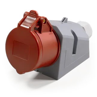 CEE-Kupplung McPower, Wandmontage, IP44, 415V, 16A, 5-polig, IP44 CEE-Kupplung McPower, Wandmontage, IP44, 415V, 16A, 5-polig, IP44