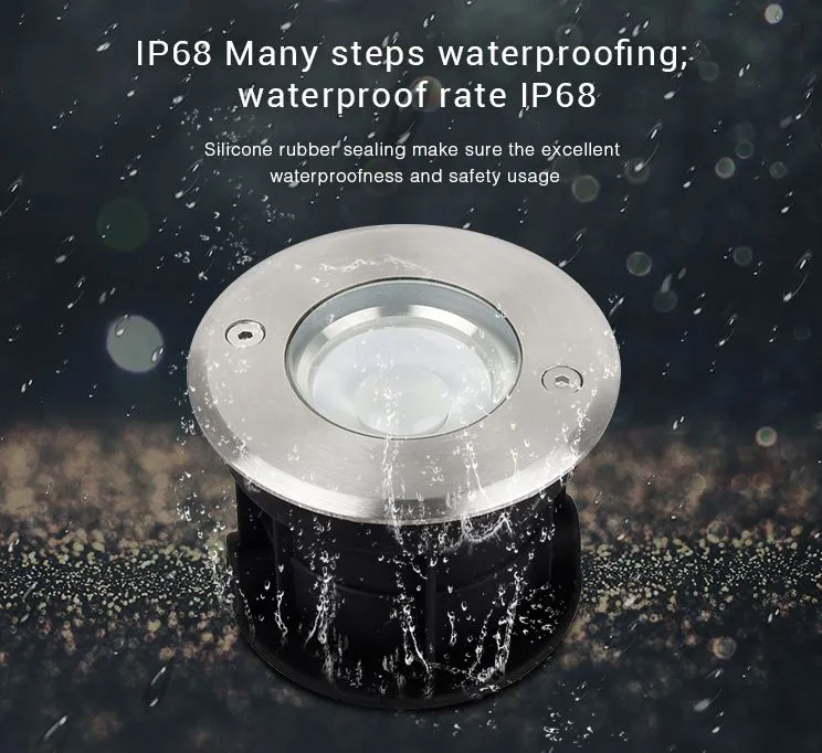 MiBoxer SYS-RD1 LED Subordinate Bodeneinbaustrahler 5W RGB-WW (RGB-CCT) mit Funk und WLAN – Bild 5