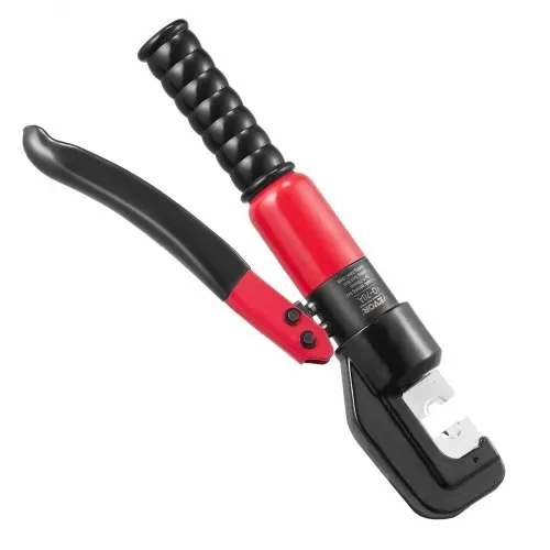VEVOR Hydraulische Crimpzange Kabelschuhzange 4-70 mm², Aluminium / Kupfer-Anschluss Crimpzange zum Kabelcrimpe, 9 Formen Presszange Manuelle Hydraulikzange Quetschzange Kabelschuhe Zange – Bild 9