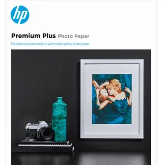 HP Premium Plus Fotopapier glänzend – 20 Blatt/A4/210 x 297 mm HP Premium Plus Fotopapier glänzend – 20 Blatt/A4/210 x 297 mm