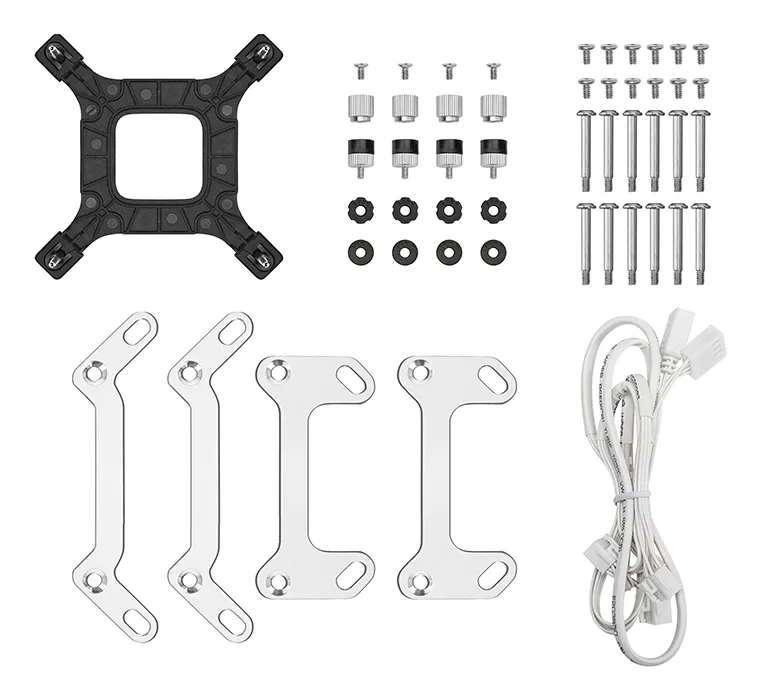 DeepCool LM360 WH Prozessor Flüssigkeitskühlung 12 cm Weiß 1 Stück(e) – Bild 5