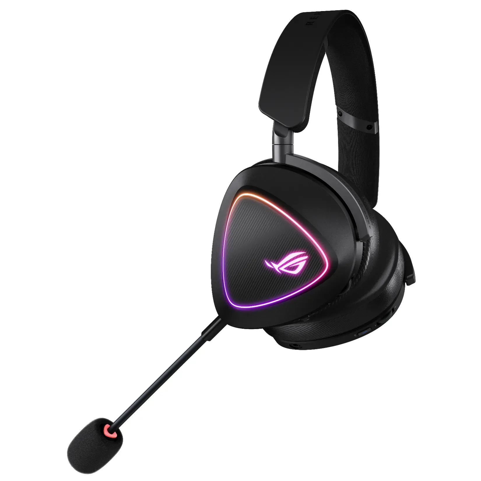ASUS ROG DELTA II Kopfhörer Verkabelt & Kabellos Kopfband Gaming USB Typ-C Bluetooth Schwarz – Bild 5
