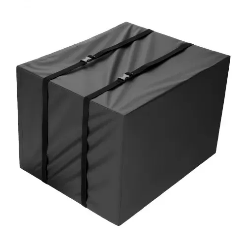 VEVOR Klimaanlagenabdeckung, 530 x 400 x 380 mm, Abdeckung für Außengeräte, doppellagig, wasserdichtes Polyestergewebe, verstellbarer Schultergurt, Universalgröße für den Außenbereich – Bild 9