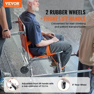 VEVOR EMS-Treppenstuhl 159kg Tragfähigkeit faltbarer Notfall-Treppensteigrollstuhl aus Alu mit 2 Rädern tragbarer Treppenlift Krankenwagen Feuerwehrmann Evakuierung für ältere Menschen und Behinderte VEVOR EMS-Treppenstuhl 159kg Tragfähigkeit faltbarer Notfall-Treppensteigrollstuhl aus Alu mit 2 Rädern tragbarer Treppenlift Krankenwagen Feuerwehrmann Evakuierung für ältere Menschen und Behinderte