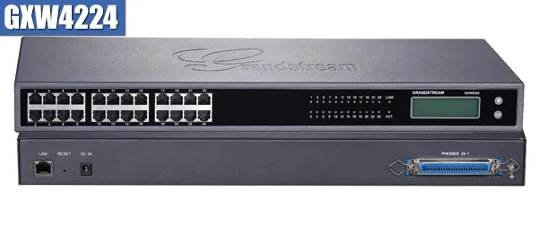 Grandstream SIP-Gateway GXW-4224 24x FXS V2 Grandstream SIP-Gateway GXW-4224 24x FXS V2