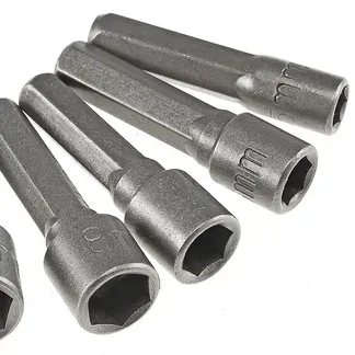 Bitsatz “Steckschlüssel”, 8-teilig 5, 6, 7, 8, 9, 10, 11, 13mm Bitsatz “Steckschlüssel”, 8-teilig 5, 6, 7, 8, 9, 10, 11, 13mm