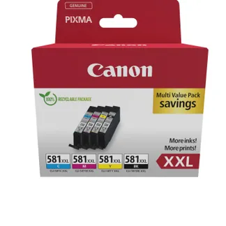Canon CLI-581XXL BK/C/M/Y Multipack Canon CLI-581XXL BK/C/M/Y Multipack