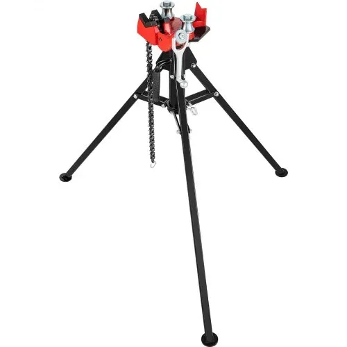 VEVOR Modell TP-425 Transportabler Kettenschraubstock Rohrschraubstock Kettenrohrschraubstock aus Stahl, Dreifuß-Arbeitsgerät 3,2-127mm, für Mechaniker Elektriker Sanitärhandwerker – Bild 9