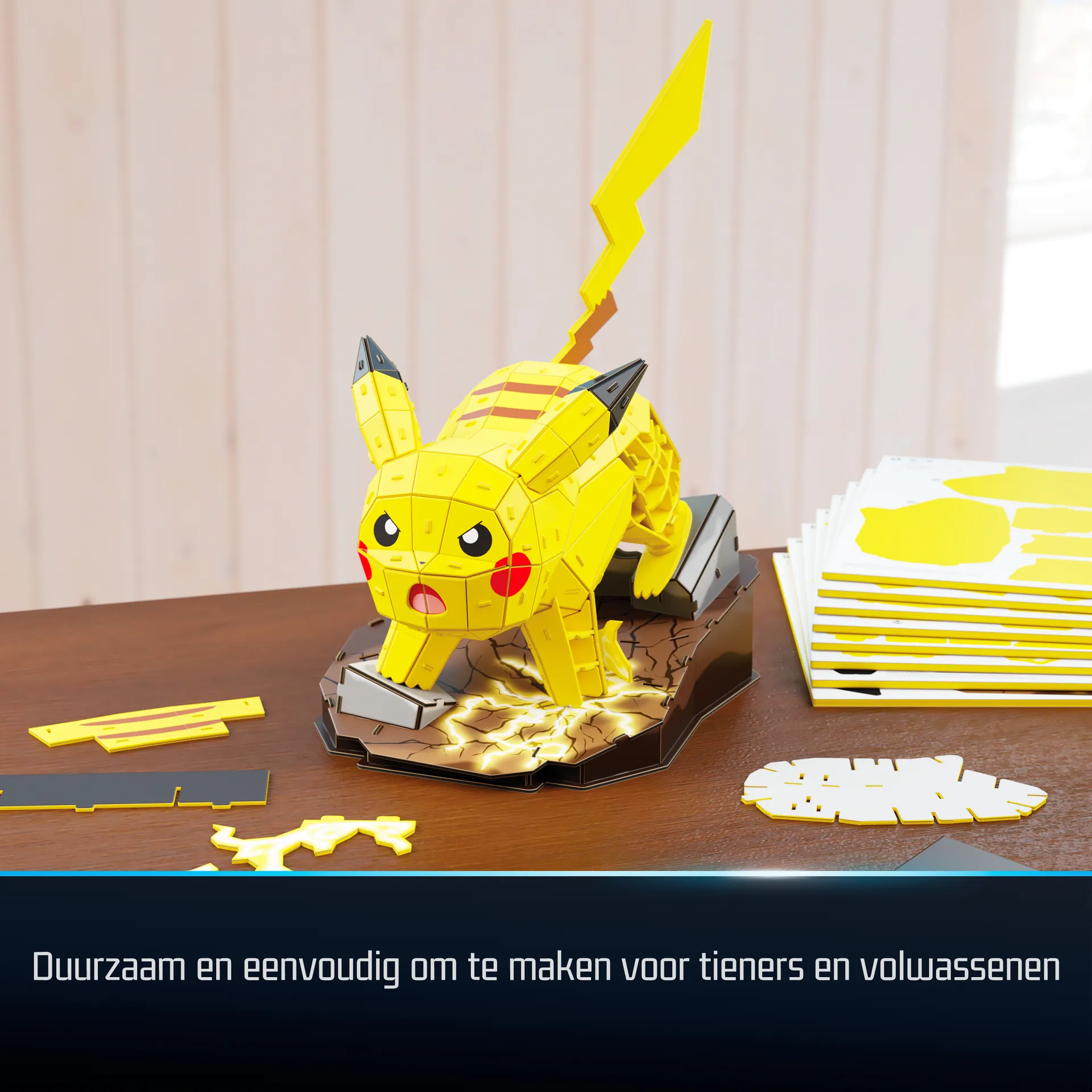 4D Build – Pokémon Pikachu – detailreicher 3D-Modellbausatz 4D Build – Pokémon Pikachu – detailreicher 3D-Modellbausatz
