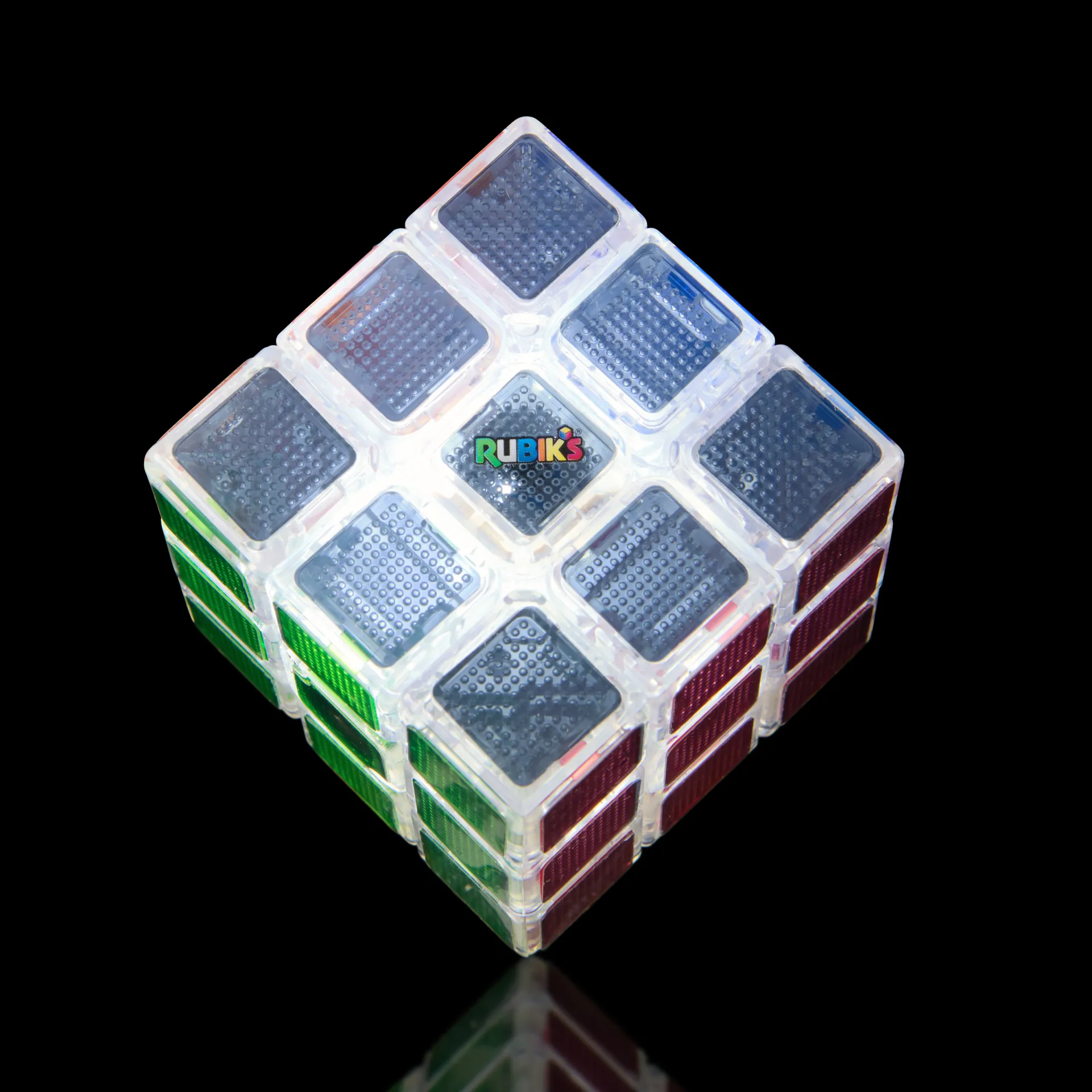 Rubik’s Pulse 3x3 Zauberwürfel, leuchtender Zauberwürfel mit integriertem Timer – Bild 6