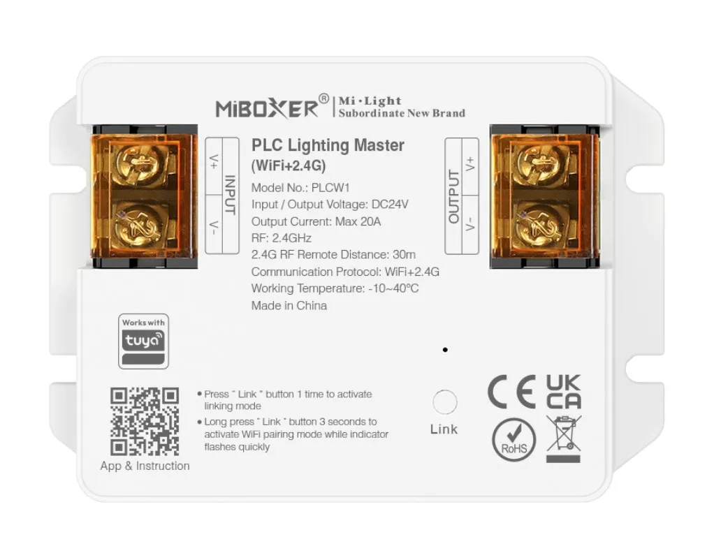 MiBoxer PLCW1 LED PLC Serie PLC Lighting Master Controller WiFi + 2,4G MiBoxer PLCW1 LED PLC Serie PLC Lighting Master Controller WiFi + 2,4G