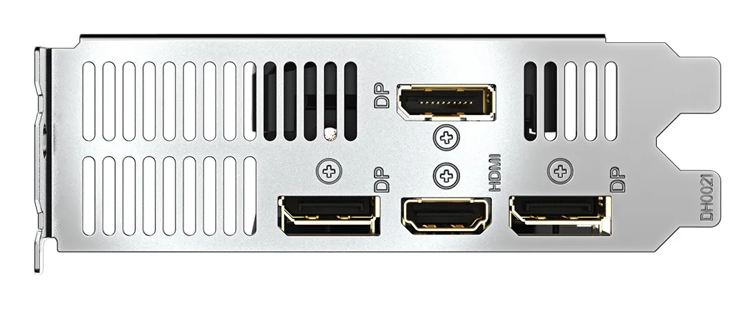GIGABYTE GeForce RTX 5060 OC Low Profile 8G Grafikkarte - 8GB GDDR7, 128bit, PCI-E 5.0, 2512 MHz Kerntakt, 3 x DisplayPort, 1 x HDMI, GV-N5060OC-8GL – Bild 7