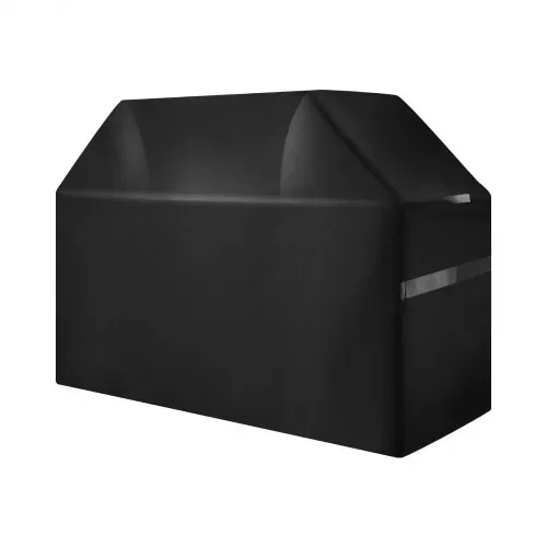 VEVOR Grillabdeckung Abdeckhaube Grillhaube (1219 mm) Abdeckplane für Außengrills, wasserdicht & wetterbeständig, strapazierfähiges 600D-Polyester, einfaches An- und Ausziehen, mit Klettbändern – Bild 10
