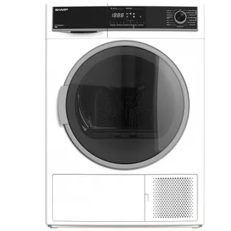 Sharp KD-HHH8S8GW3-DE Wäschetrockner Freistehend Frontlader 8 kg Weiß Sharp KD-HHH8S8GW3-DE Wäschetrockner Freistehend Frontlader 8 kg Weiß