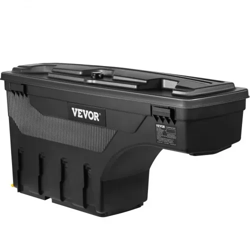 VEVOR LKW-Bett Staukasten, Abschließbarer Deckel, Wasserdichter ABS-Radkasten Werkzeugkasten 20 L mit Passwort-Vorhängeschloss, kompatibel mit Dodge Ram 1500 2019-2021, Fahrerseite, Schwarz – Bild 10