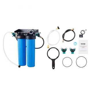 VEVOR Deionisiertes Wassersystem für Autowäsche, Wasserdeionisierer mit integriertem TDS-Messgerät, fleckenfreier Wasserfleckenentfernerfilter mit doppeltem Ausgangsmodus, für Autos / Wohnmobile VEVOR Deionisiertes Wassersystem für Autowäsche, Wasserdeionisierer mit integriertem TDS-Messgerät, fleckenfreier Wasserfleckenentfernerfilter mit doppeltem Ausgangsmodus, für Autos / Wohnmobile