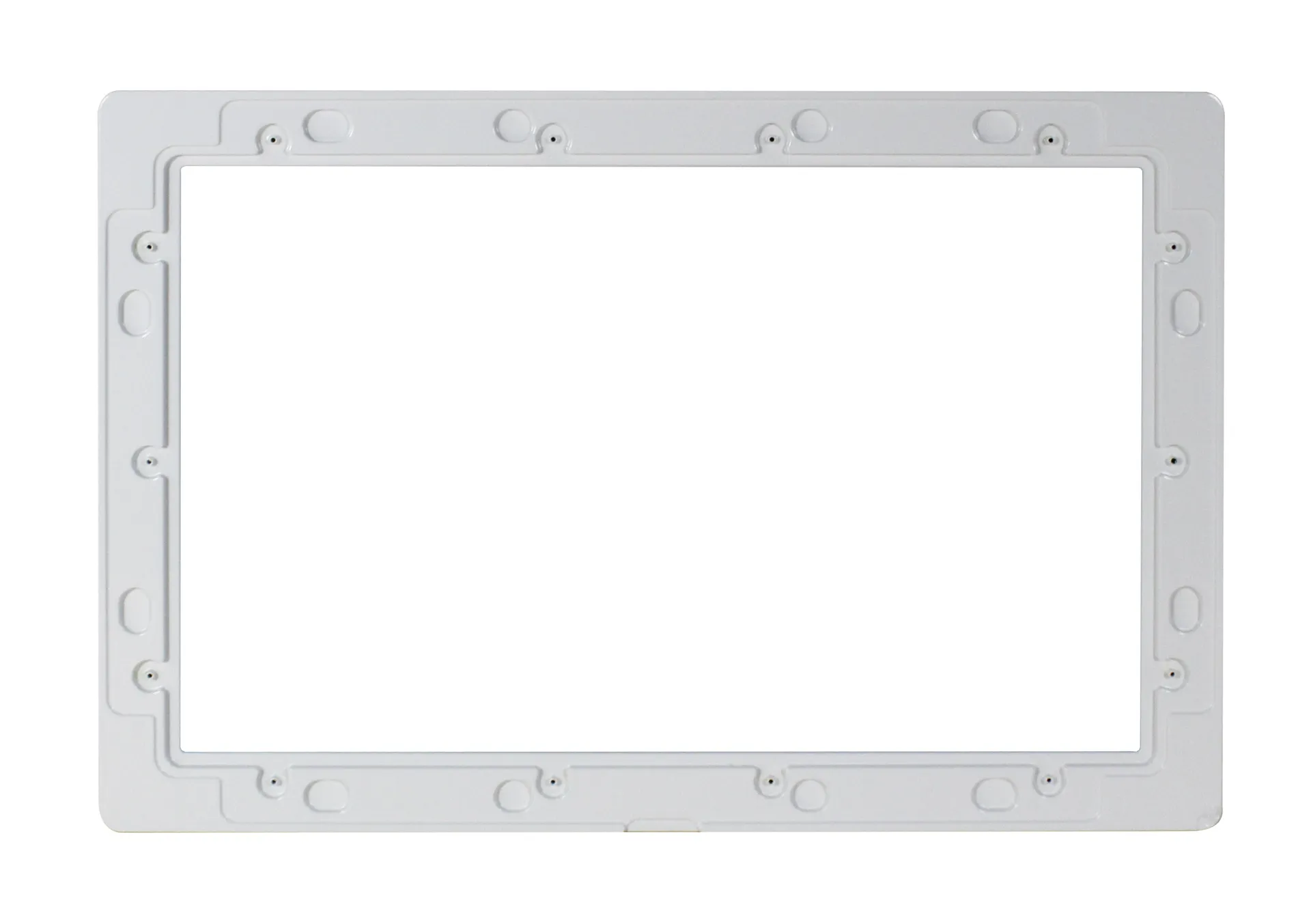 ALLNET Touch Display Tablet 14 Zoll zbh. Blende für Einbaurahmen Weiß schmal – Bild 2