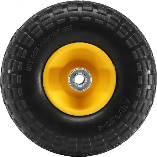 VEVOR Voll-PU-Runflat-Reifen, plattenfreier schlauchloser Reifen, 25,4 cm, 2er-Pack, 181 kg – Bild 8