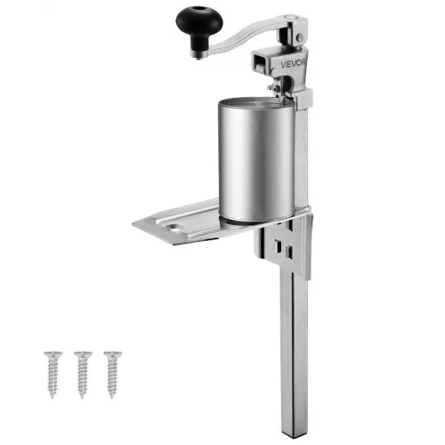 VEVOR kommerzieller Dosenöffner, manueller Tischdosenöffner für Dosen bis zu 30 cm Höhe, höhenverstellbarer Konservenöffner mit Schrauben, Büchsenöffner aus Stahlguss für Restaurants Hotels VEVOR kommerzieller Dosenöffner, manueller Tischdosenöffner für Dosen bis zu 30 cm Höhe, höhenverstellbarer Konservenöffner mit Schrauben, Büchsenöffner aus Stahlguss für Restaurants Hotels