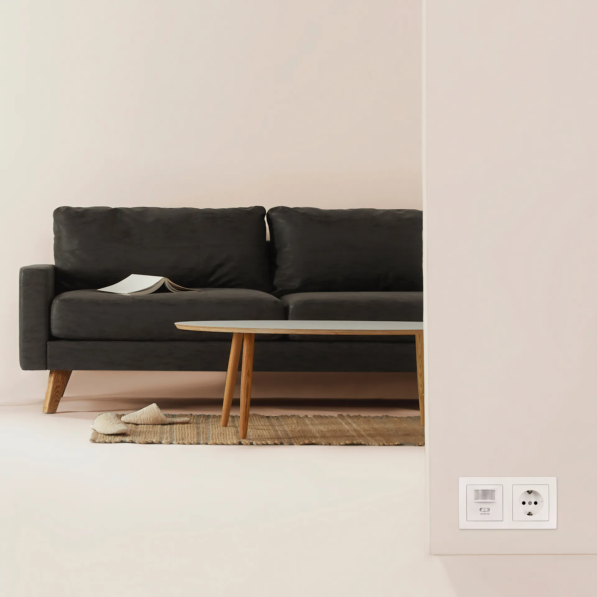 Schalter und Steckdosen Set McPower Flair ''PIR'' weiß, 3-teilig – Bild 4