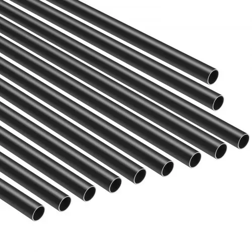 VEVOR Geländerstab, 51er-Set, φ19x914 mm Aluminium-Treppenbaluster, Zierstab, runder Stab, Hohldeckgeländer mit Geländerkappen und Schrauben für Treppen, Veranda, Terrasse, Zaun, schwarz – Bild 9