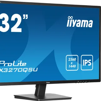 iiyama ProLite X3270QSU-B1 Computerbildschirm 80 cm (31.5″) 2560 x 1440 Pixel Wide Quad HD LED Schwarz iiyama ProLite X3270QSU-B1 Computerbildschirm 80 cm (31.5″) 2560 x 1440 Pixel Wide Quad HD LED Schwarz