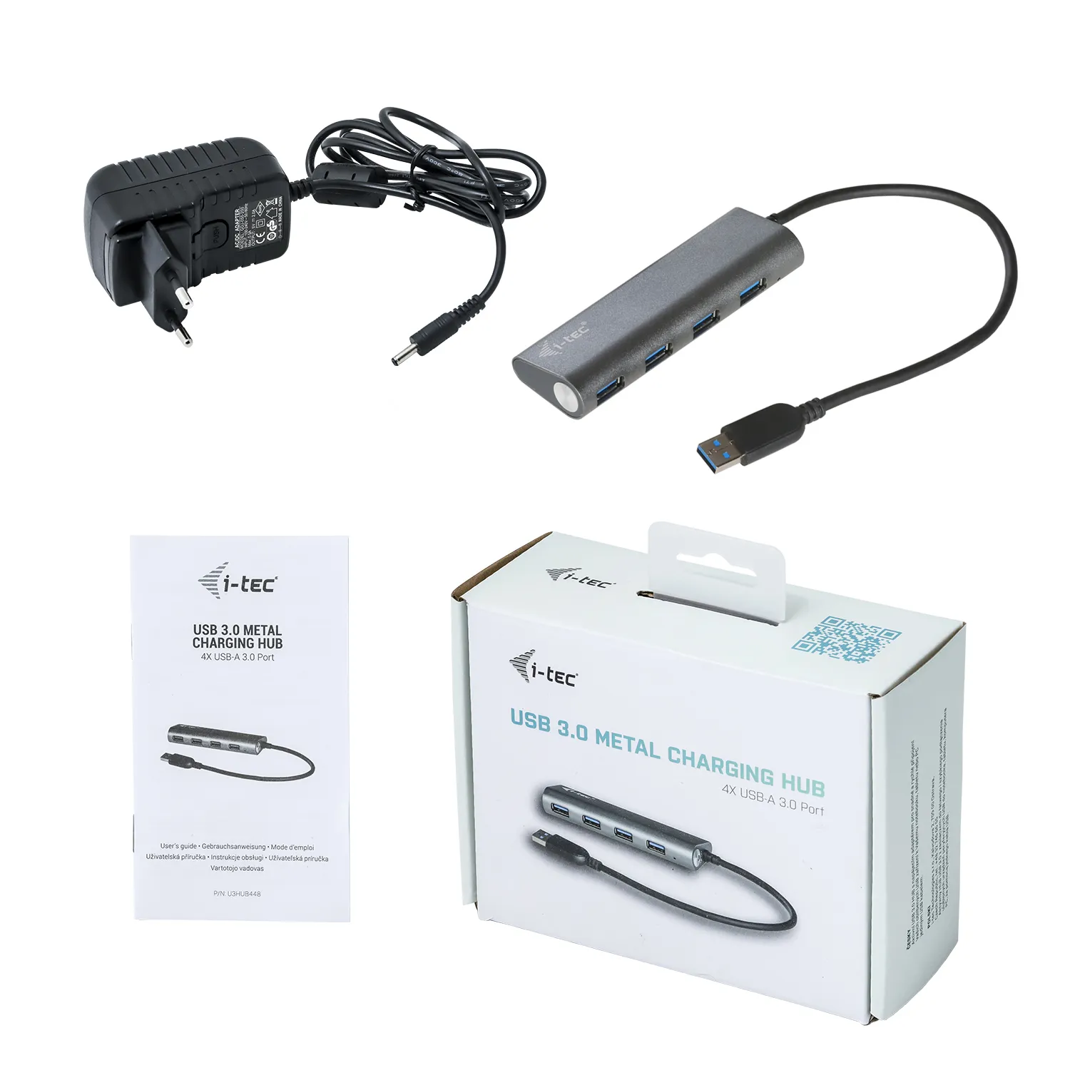 i-tec Metal Superspeed USB 3.0 4-Port Hub – Bild 7