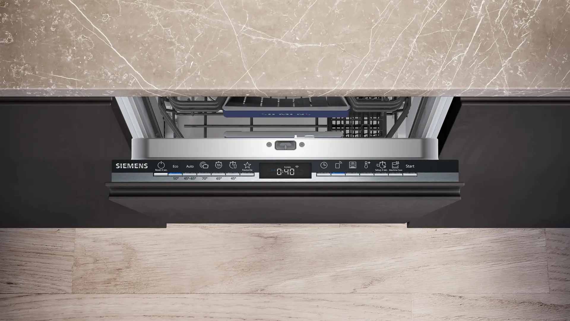 Siemens iQ300 SR63HX74KE Spülmaschine Voll integriert 10 Maßgedecke E – Bild 3