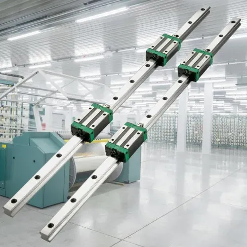 VEVOR Linearführung HSR 20 Serie Linearschienen, 1700 mm Länge Linearwelle CNC Linearführung mit 4 HSR 20 UU Lagerblöcken, Linear Führungsschiene für CNC-Maschine, Drehmaschinen, Linearführungsschiene – Bild 7