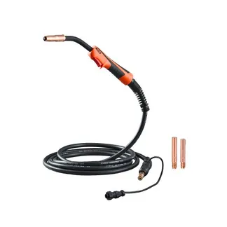 VEVOR 250-A-MIG-Schweißpistole mit 4,6 m Kabel, Schweißbrenner kompatibel mit LincoIn Power MlG 200, 215, 216, 255 & Wire-Matic 255 Schweißgeräten, geeignet für 0,0889/0,1143cm Schweißdrähte VEVOR 250-A-MIG-Schweißpistole mit 4,6 m Kabel, Schweißbrenner kompatibel mit LincoIn Power MlG 200, 215, 216, 255 & Wire-Matic 255 Schweißgeräten, geeignet für 0,0889/0,1143cm Schweißdrähte