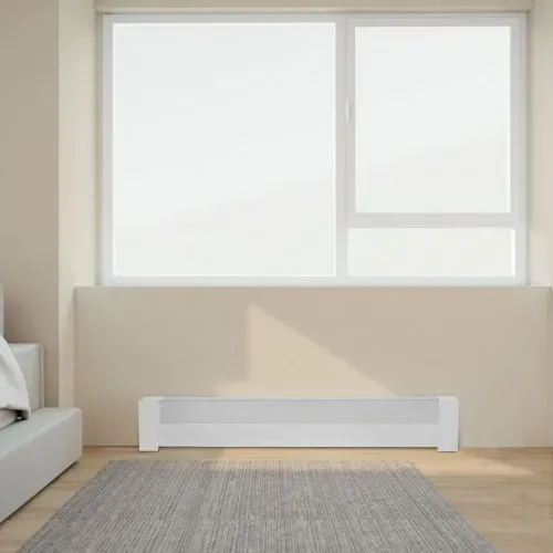 VEVOR Heizungsabdeckungen, Basic-Serie, 1221 x 80 x 193 mm, Standard-Frontabdeckung für Heizkörper elektrische Heizgeräte, Ersatzabdeckung aus robustem Stahl, für Schlafzimmer, weiß – Bild 7