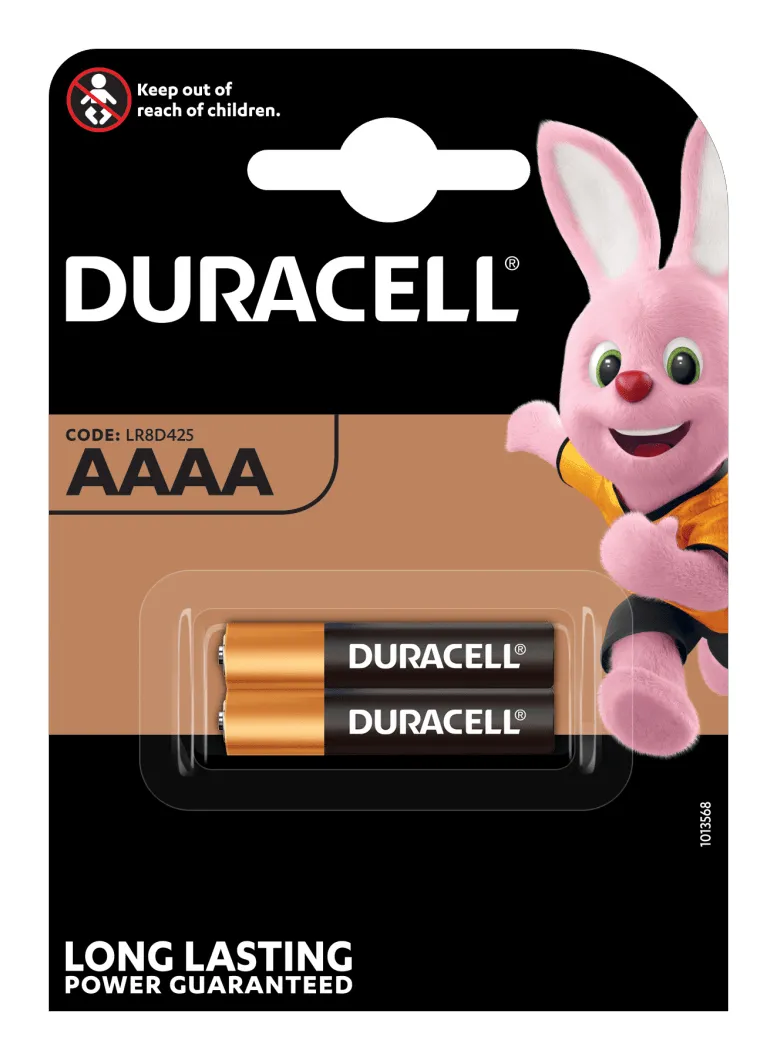 Duracell MX2500 Haushaltsbatterie Einwegbatterie AAAA Alkali Duracell MX2500 Haushaltsbatterie Einwegbatterie AAAA Alkali