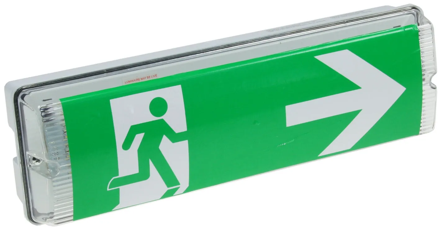 LED Fluchtwegleuchte „NL-W1“ 30 LEDs Erkennungsw. 25m,Wandmontage, IP65 LED Fluchtwegleuchte „NL-W1“ 30 LEDs Erkennungsw. 25m,Wandmontage, IP65