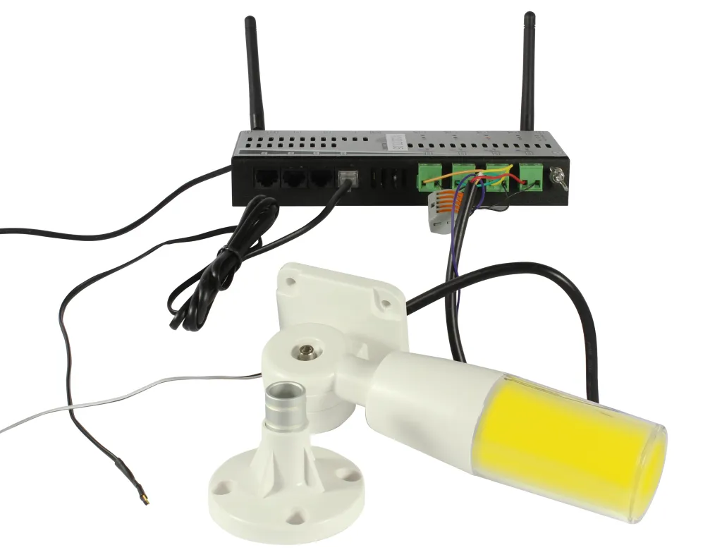 ALLNET MSR zbh. Signal/Warnlampe, Rot/Gelb/Grün/Buzzer einzeln ansteuerbar - FLASHLIGHT – Bild 2