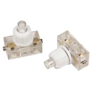 Einbau-Druckschalter, 2 Stück Einbau-Druckschalter, 2 Stück