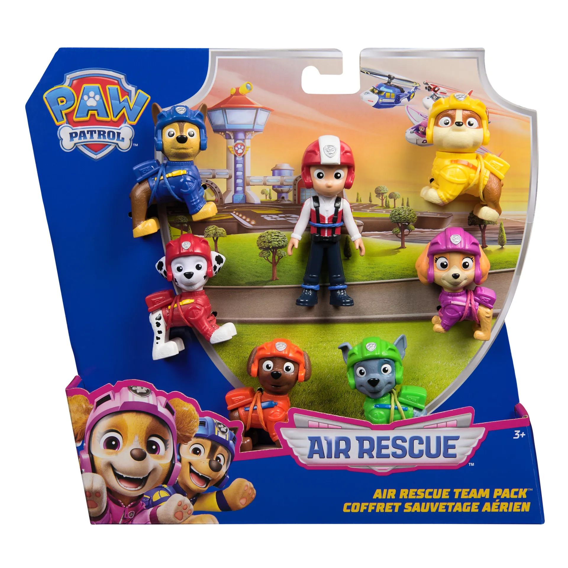 PAW Patrol Air Rescue - Spielfiguren-Geschenkset mit 7 Figuren zum Sammeln – Bild 7