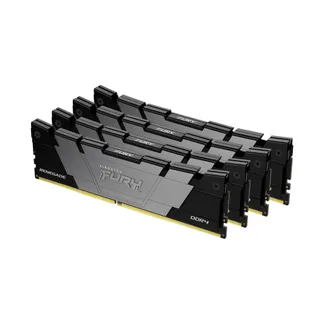Kingston Technology FURY 128GB 3600MT/s DDR4 CL18 DIMM (4er-Kit) Renegade Black Kingston Technology FURY 128GB 3600MT/s DDR4 CL18 DIMM (4er-Kit) Renegade Black