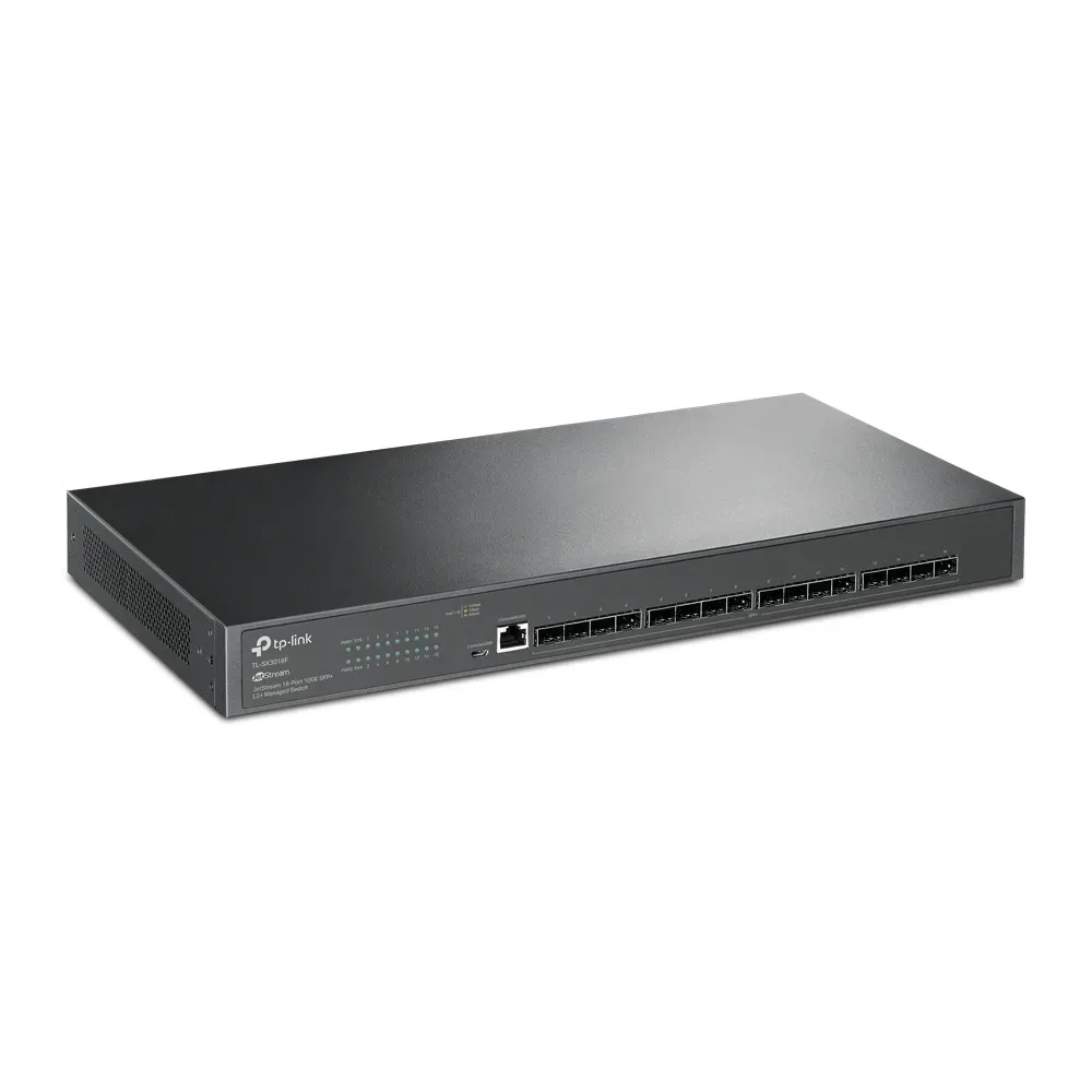 TP-Link Switch full managed Layer2+ 16 Port • 16x SFP+ • Omada • SX3016F – Bild 2