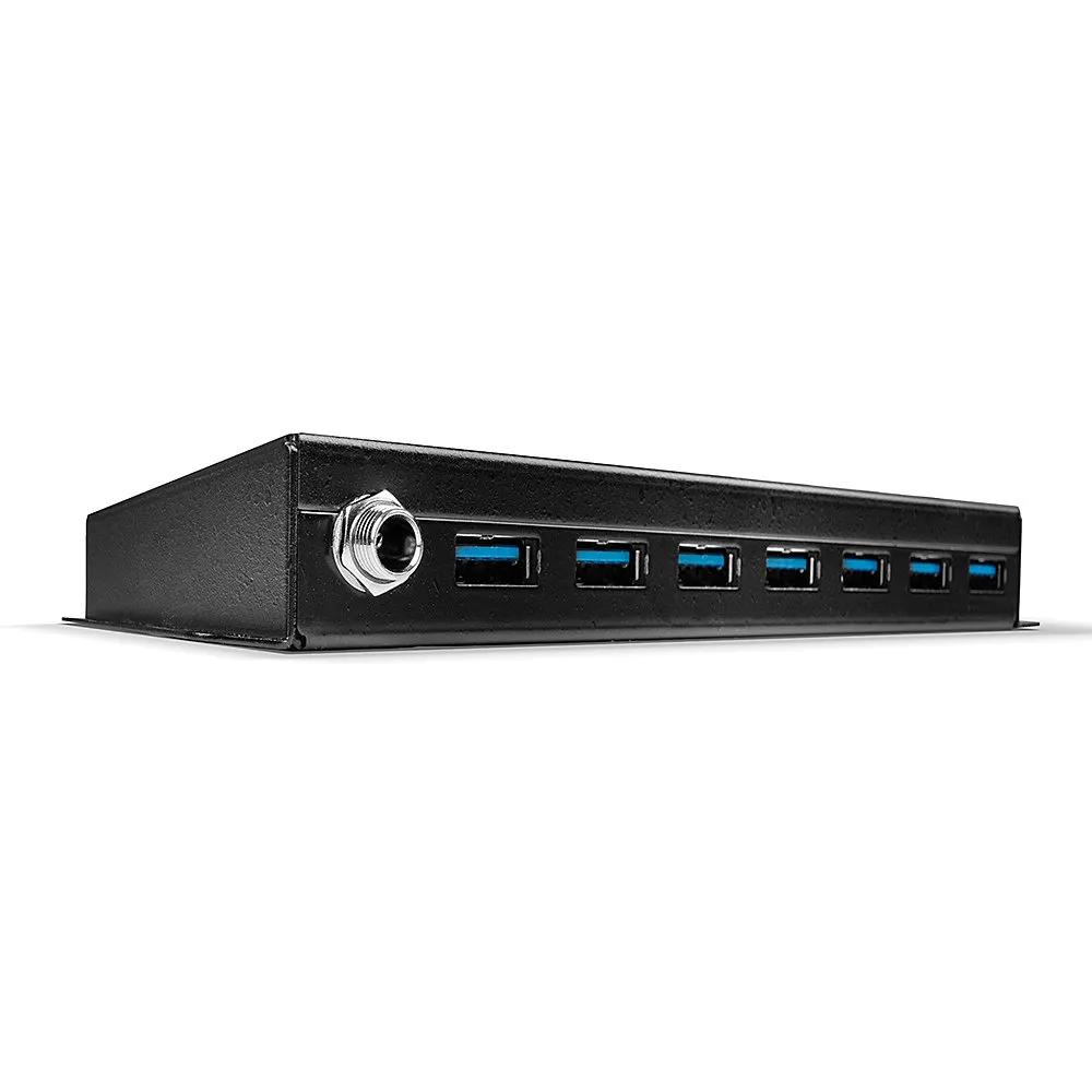 Lindy 43128 Schnittstellen-Hub 5000 Mbit/s Schwarz Lindy 43128 Schnittstellen-Hub 5000 Mbit/s Schwarz