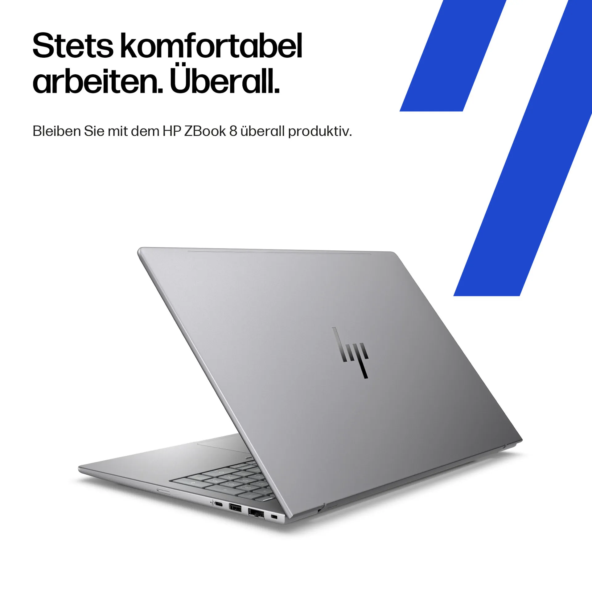 HP ZBook 8 G1i Intel Core Ultra 7 255H 40,6 cm (16") WUXGA 32 GB DDR5-SDRAM NVIDIA RTX 500 Ada Wi-Fi 7 (802.11be) Windows 11 Pro AI Workstation, AI PC – Bild 6