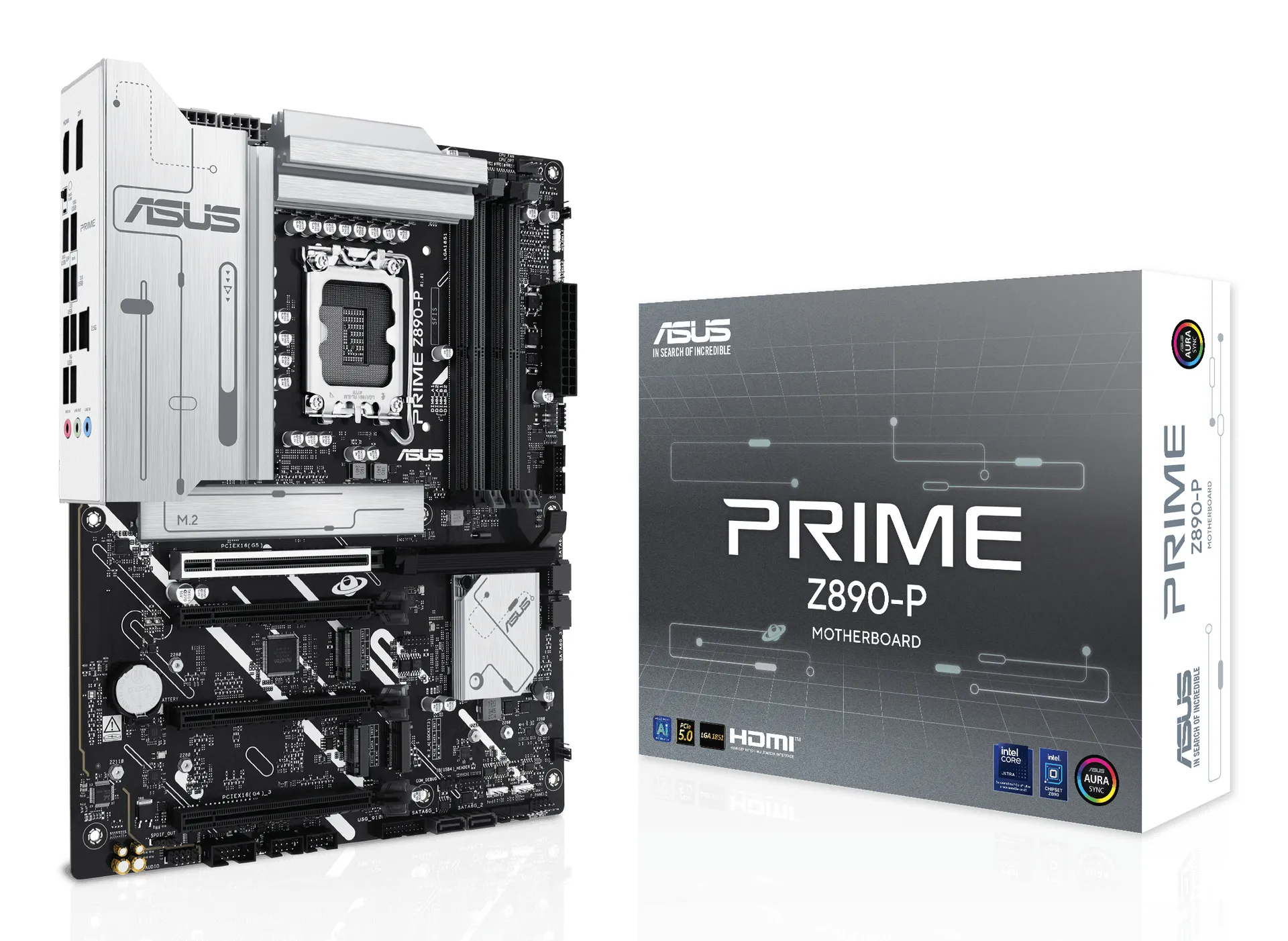 ASUS PRIME Z890-P Intel Z890 LGA 1851 (Socket V1) ATX ASUS PRIME Z890-P Intel Z890 LGA 1851 (Socket V1) ATX