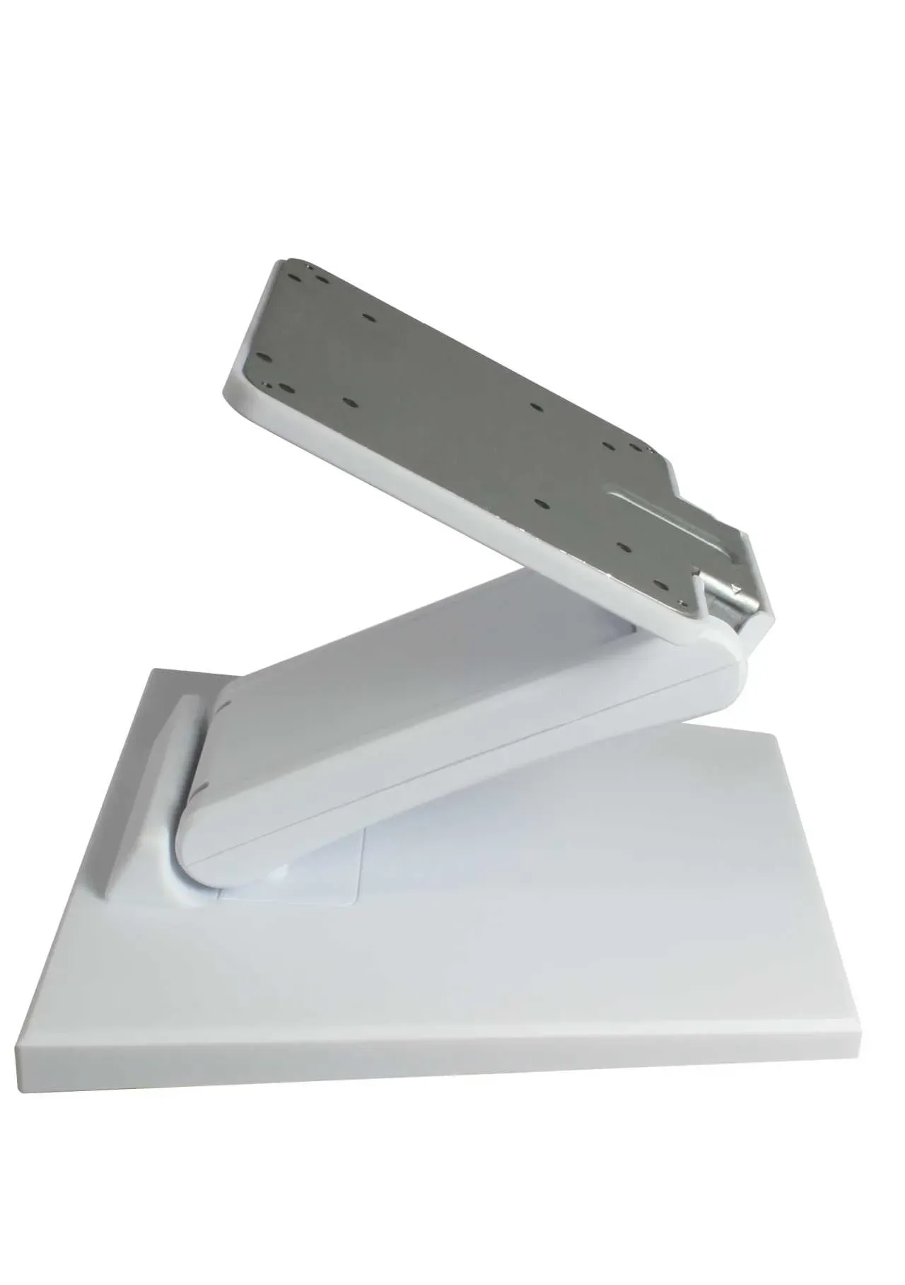 VESA Desktop Standfuß Halterung Flex für Tablet, Display, Monitor 7,5cm/10cm, weiß – Bild 3