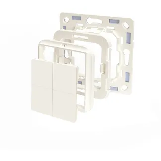 Adapter Busch-Jaeger, für Blu Wall Switch 4 Wandtaster Adapter Busch-Jaeger, für Blu Wall Switch 4 Wandtaster