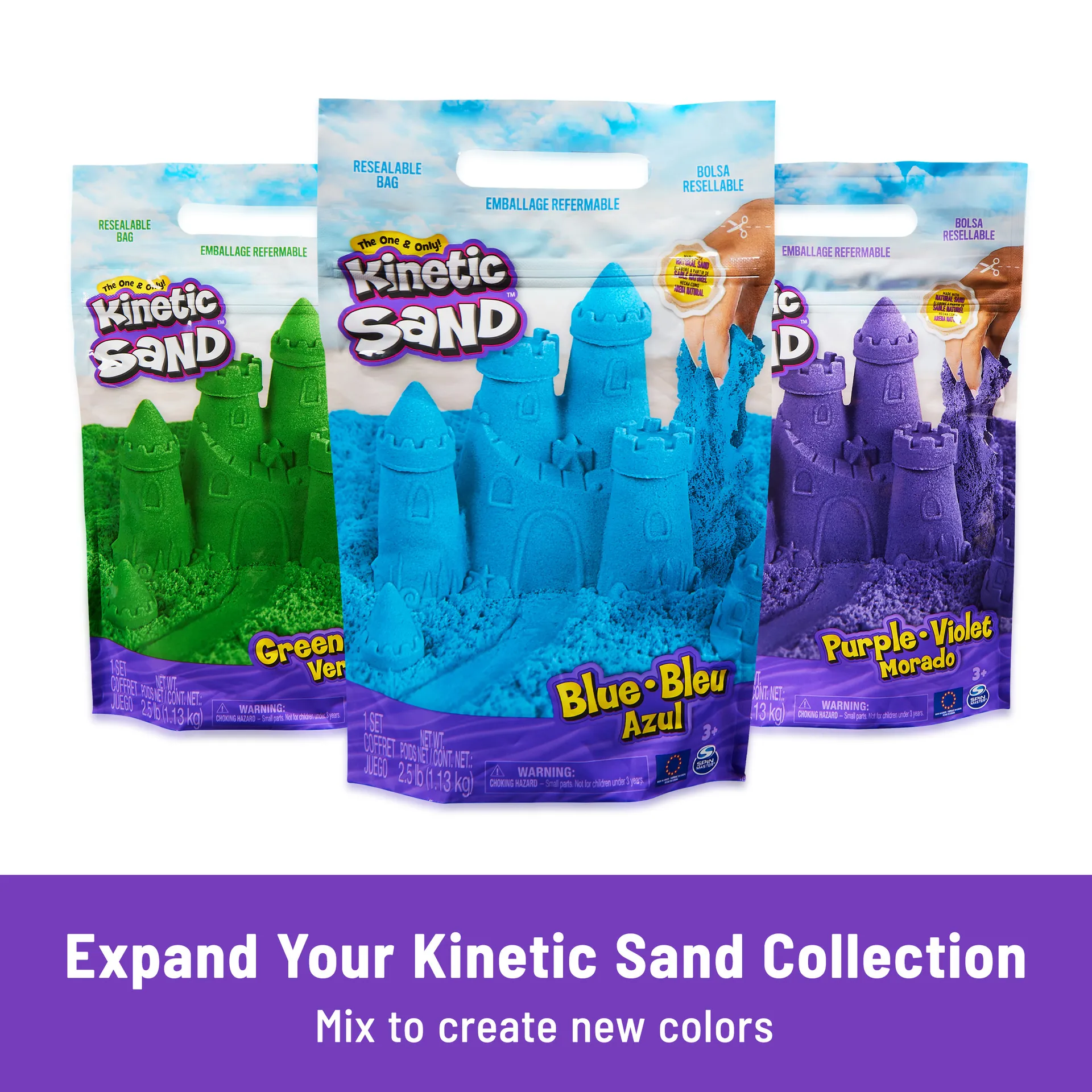Kinetic Sand Mold n’ Flow Set – Bild 6