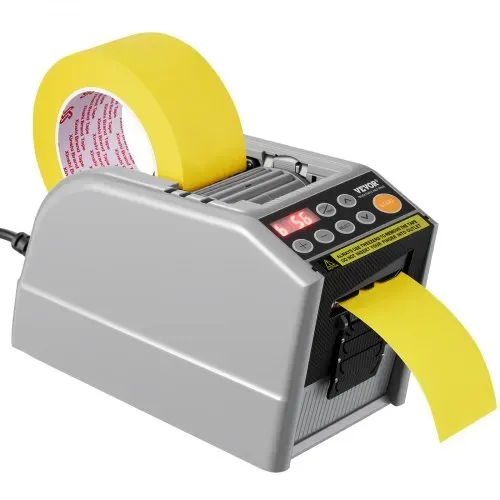 VEVOR Automatischer Klebebandspender, elektrischer Klebebandschneider, Verpackungsmaschine, Bandschneidemaschine, 6-60 mm Bandbreite – Bild 8